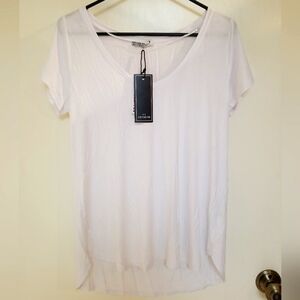 Cotton:On White Short Sleeve Top Women's size medium